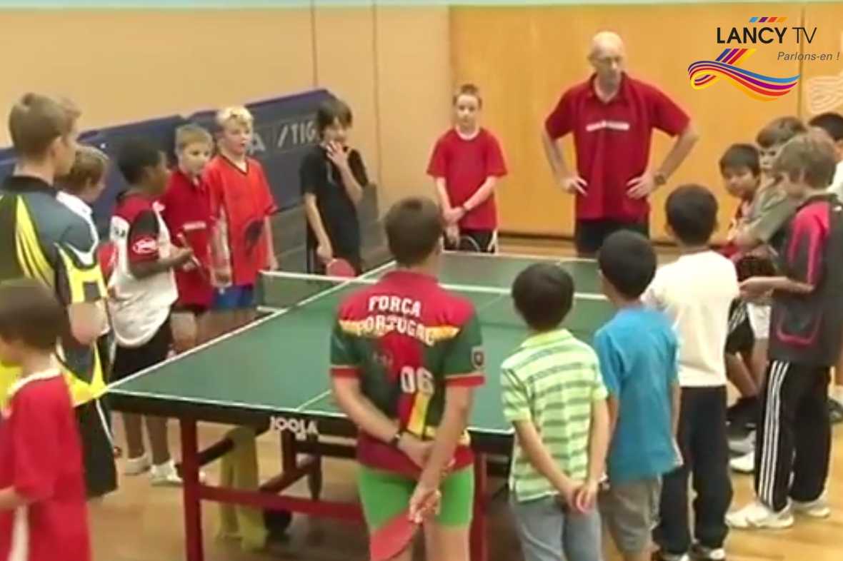 Reportage Lancy TV septembre 2010 - Tuttisports Tennis de table