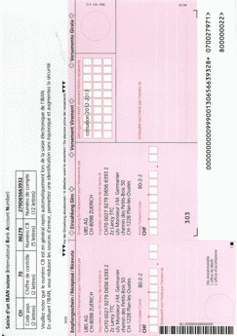 Bulletin de versement