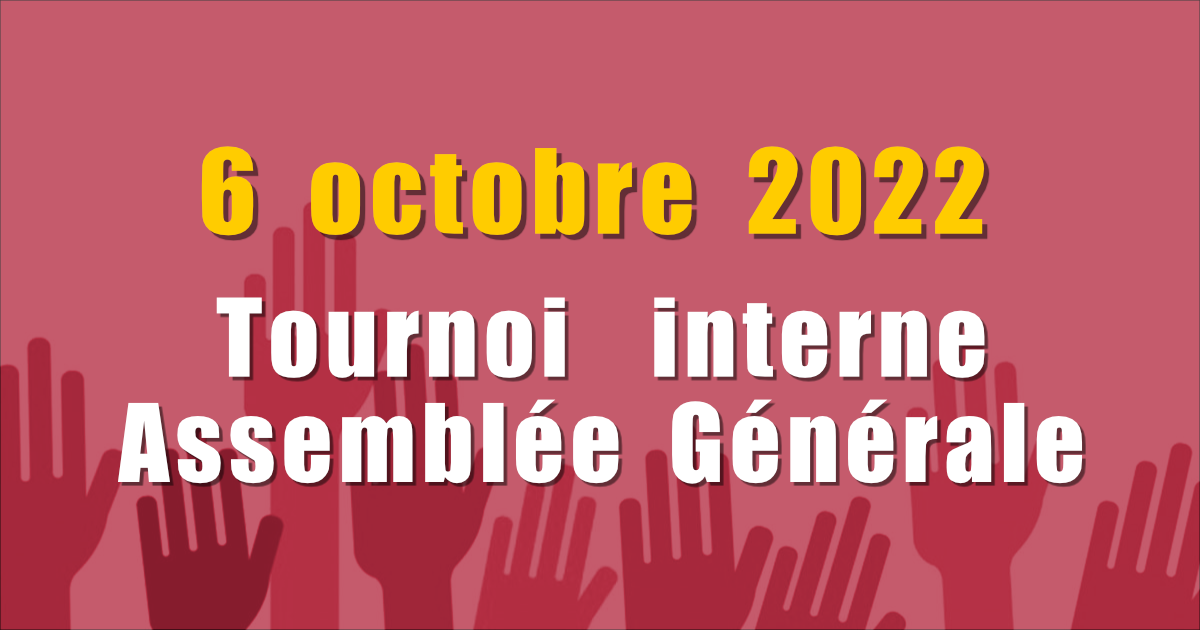 221006 Tournoi interne et AGO